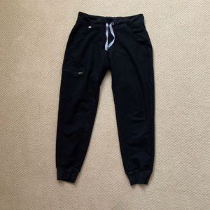 Figs Petite Black Jogger Bottoms